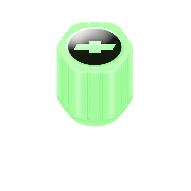 20-Pack Neon Green Glow Tire Valve Caps – No Battery Needed, Universal Fit - Image 36