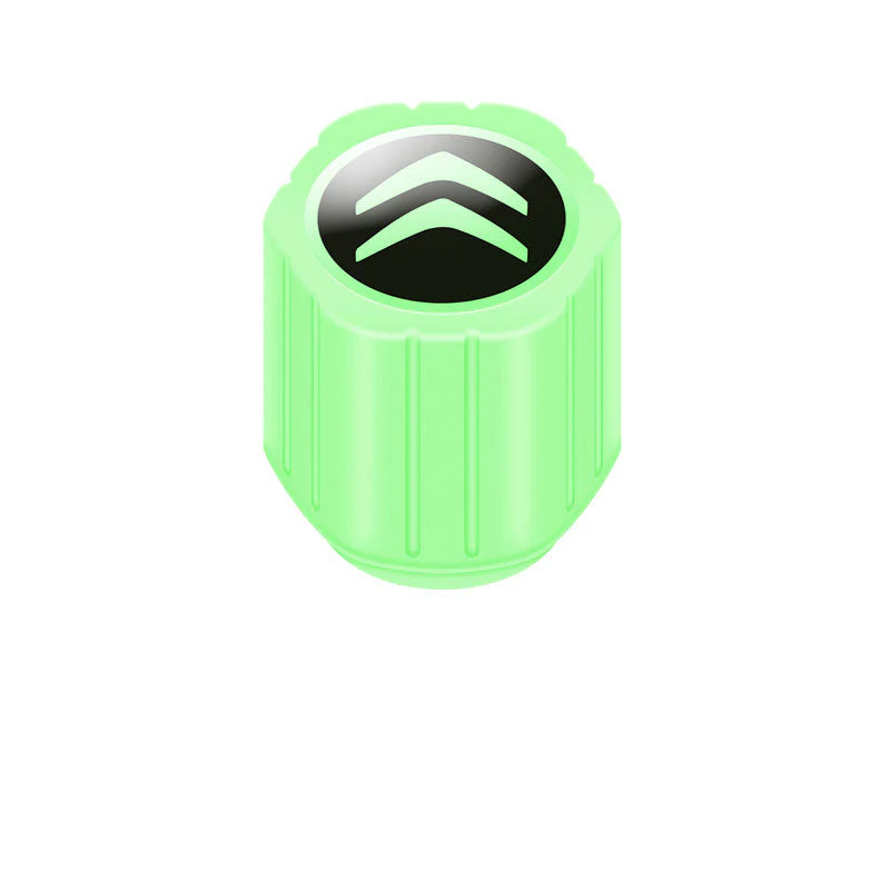 20-Pack Neon Green Glow Tire Valve Caps – No Battery Needed, Universal Fit - Image 45