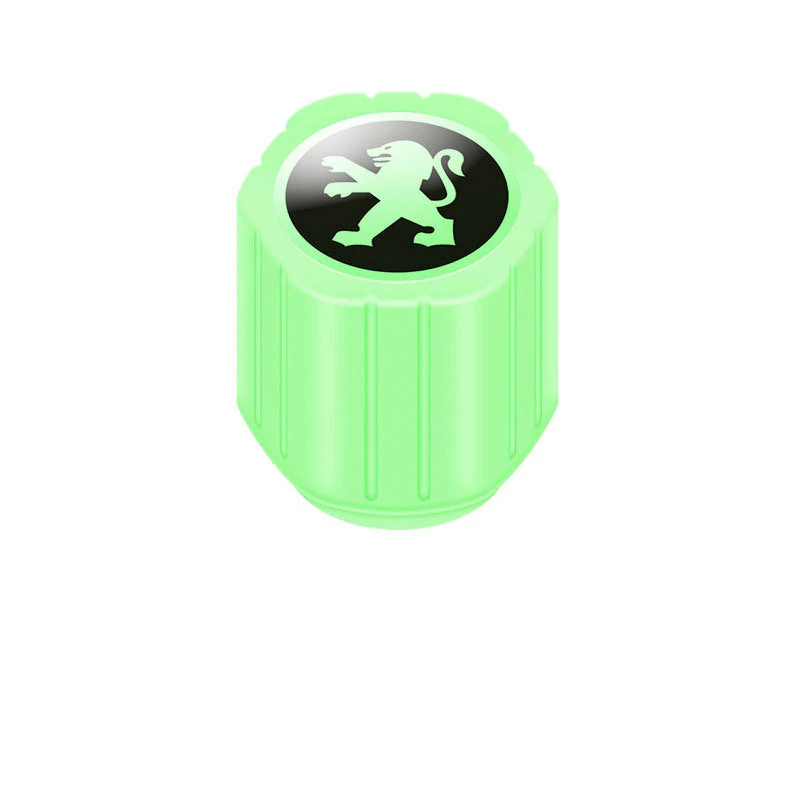 20-Pack Neon Green Glow Tire Valve Caps – No Battery Needed, Universal Fit - Image 48