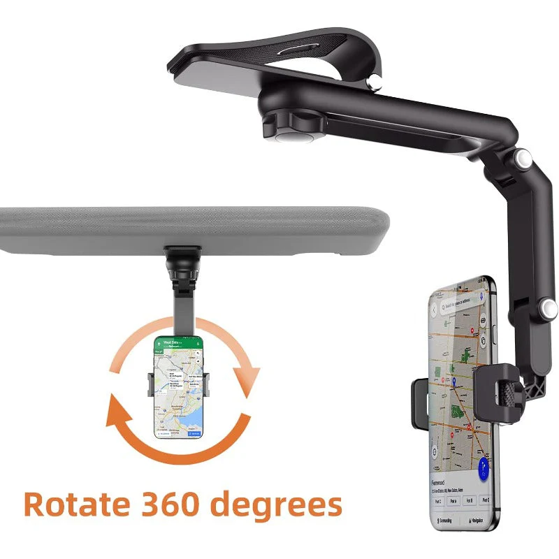 360° Rotatable Sun Visor Phone Mount - Image 4
