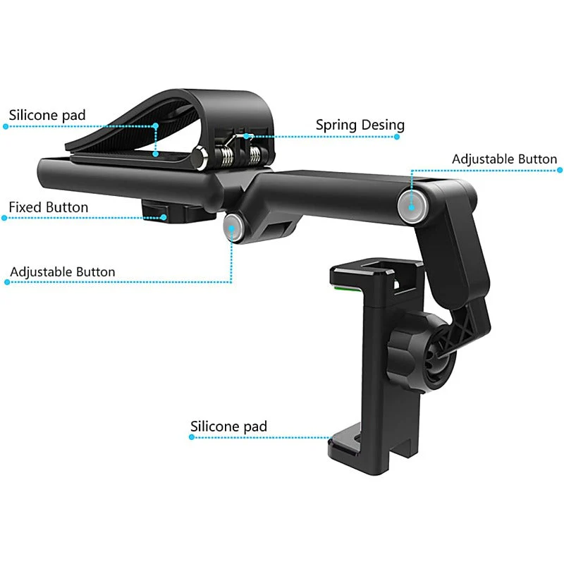 360° Rotatable Sun Visor Phone Mount - Image 6