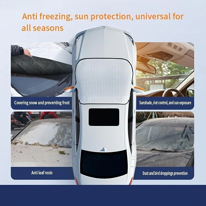 4-Layer Magnetic Windshield Cover - Image 5