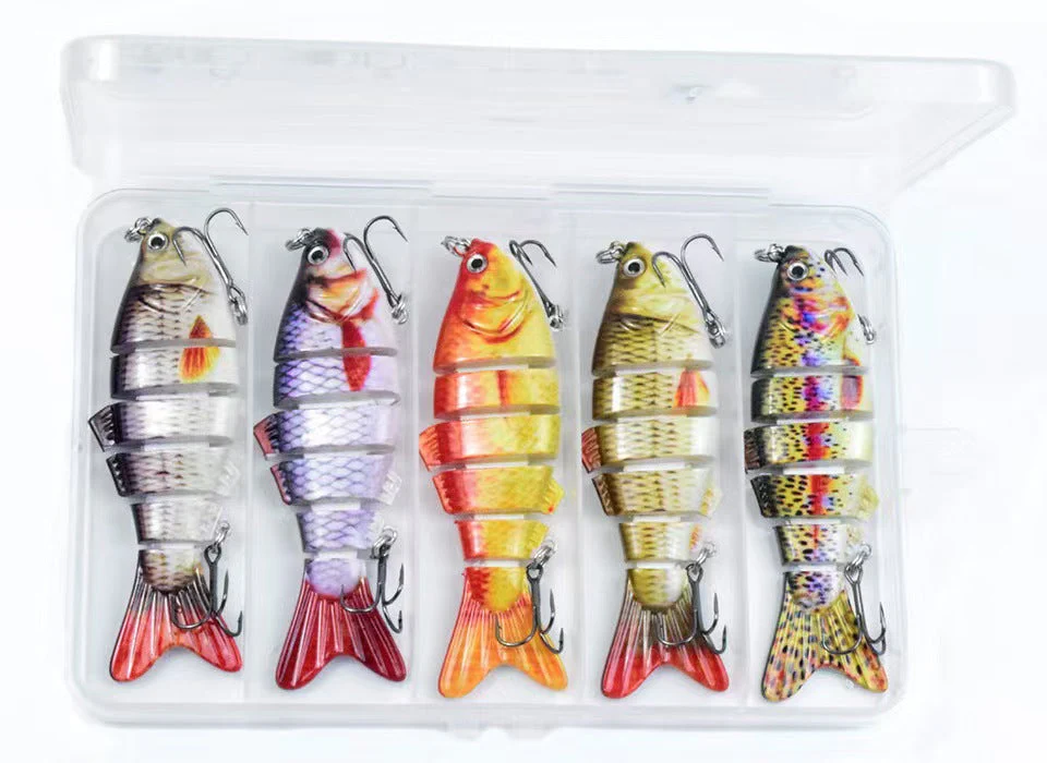 6-Segment Lifelike Fishing Lures - Image 13