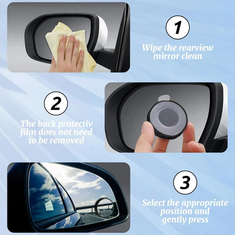 360° Rotating Blind Spot Mirrors - Image 5