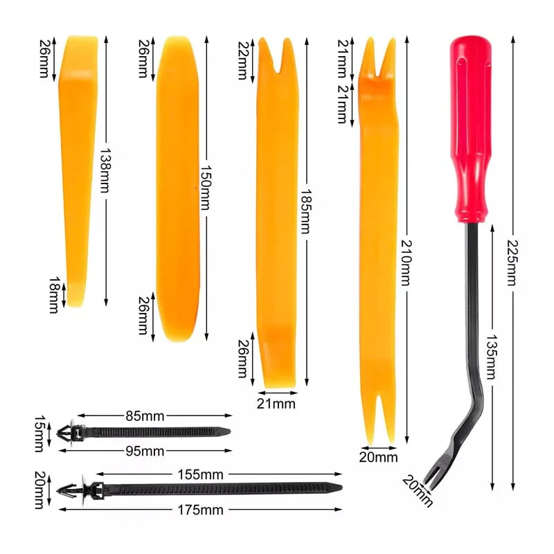 SnapForge Auto Body Fasteners Kit & Fastener Remover - Image 6