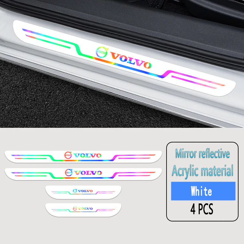 Acrylic Laser Car Anti-Fouling Door Sill Strips🎉4pcs🎉 - Image 18