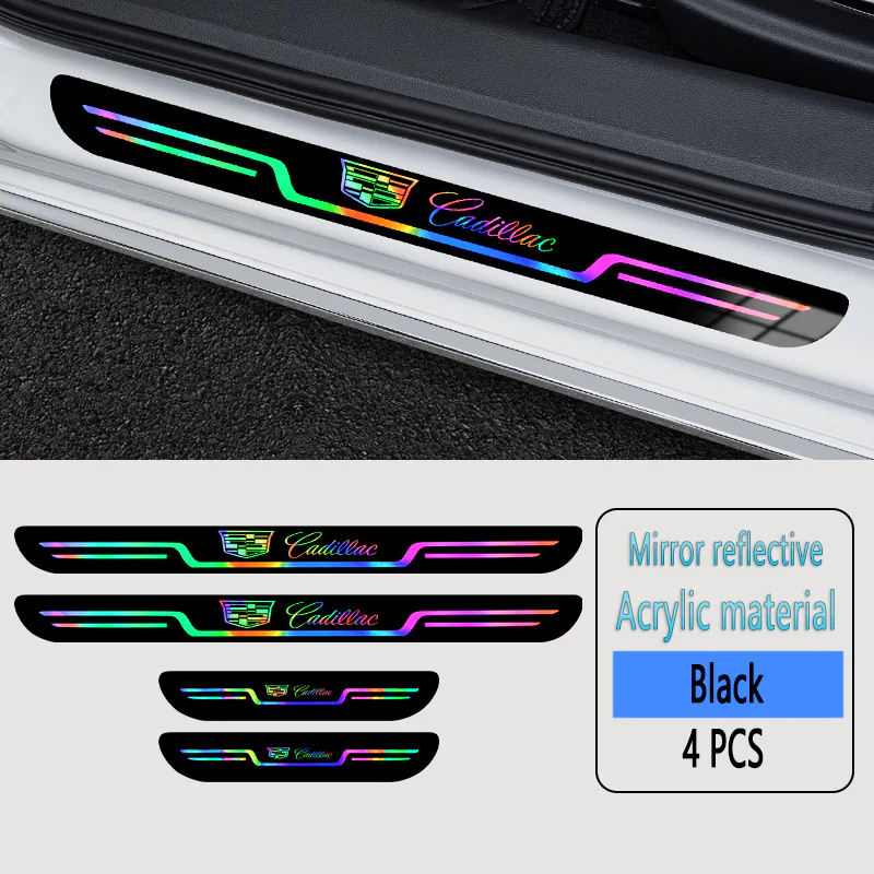 Acrylic Laser Car Anti-Fouling Door Sill Strips🎉4pcs🎉 - Image 34