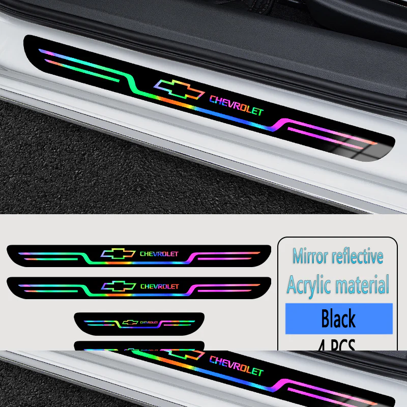 Acrylic Laser Car Anti-Fouling Door Sill Strips🎉4pcs🎉 - Image 38
