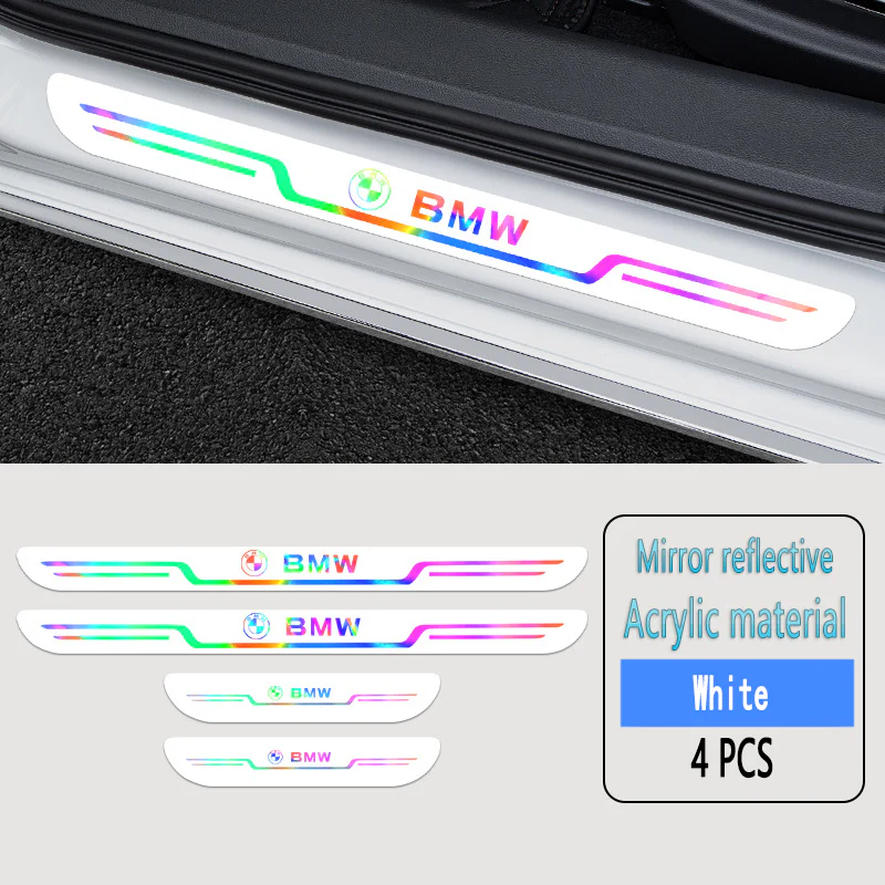 Acrylic Laser Car Anti-Fouling Door Sill Strips🎉4pcs🎉 - Image 47