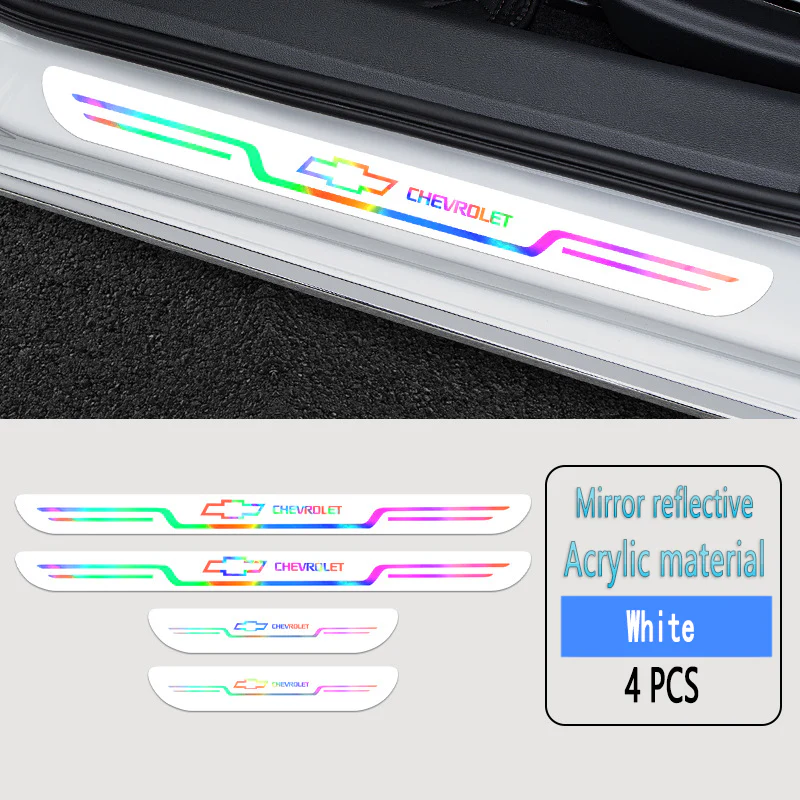 Acrylic Laser Car Anti-Fouling Door Sill Strips🎉4pcs🎉 - Image 53