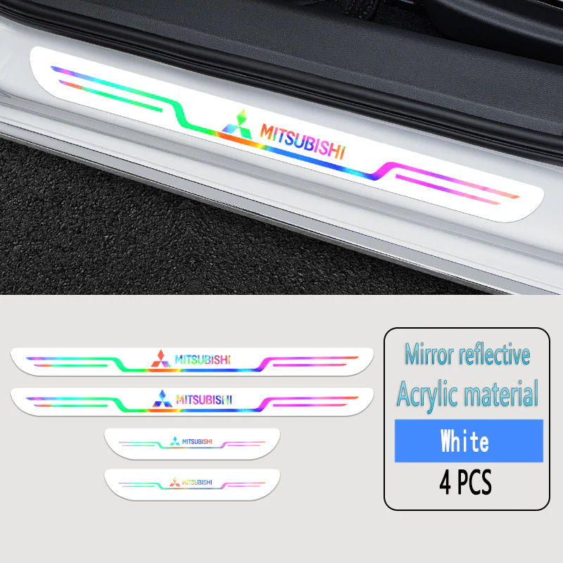 Acrylic Laser Car Anti-Fouling Door Sill Strips🎉4pcs🎉 - Image 56