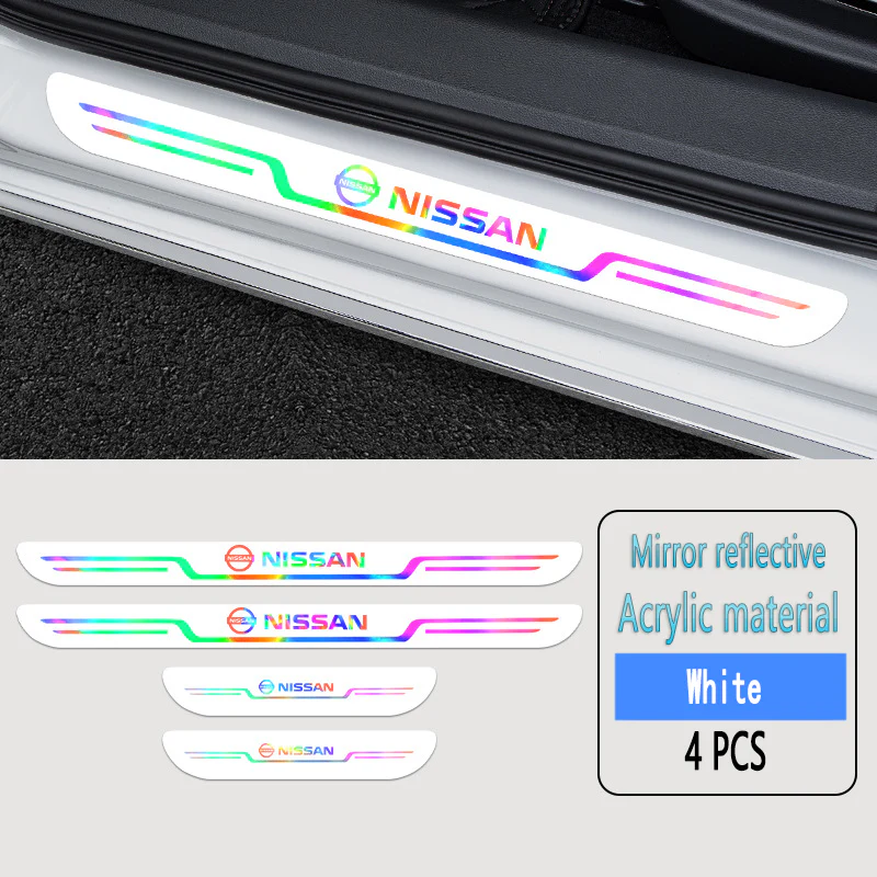 Acrylic Laser Car Anti-Fouling Door Sill Strips🎉4pcs🎉 - Image 58