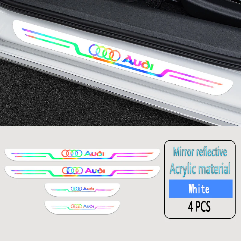 Acrylic Laser Car Anti-Fouling Door Sill Strips🎉4pcs🎉 - Image 6