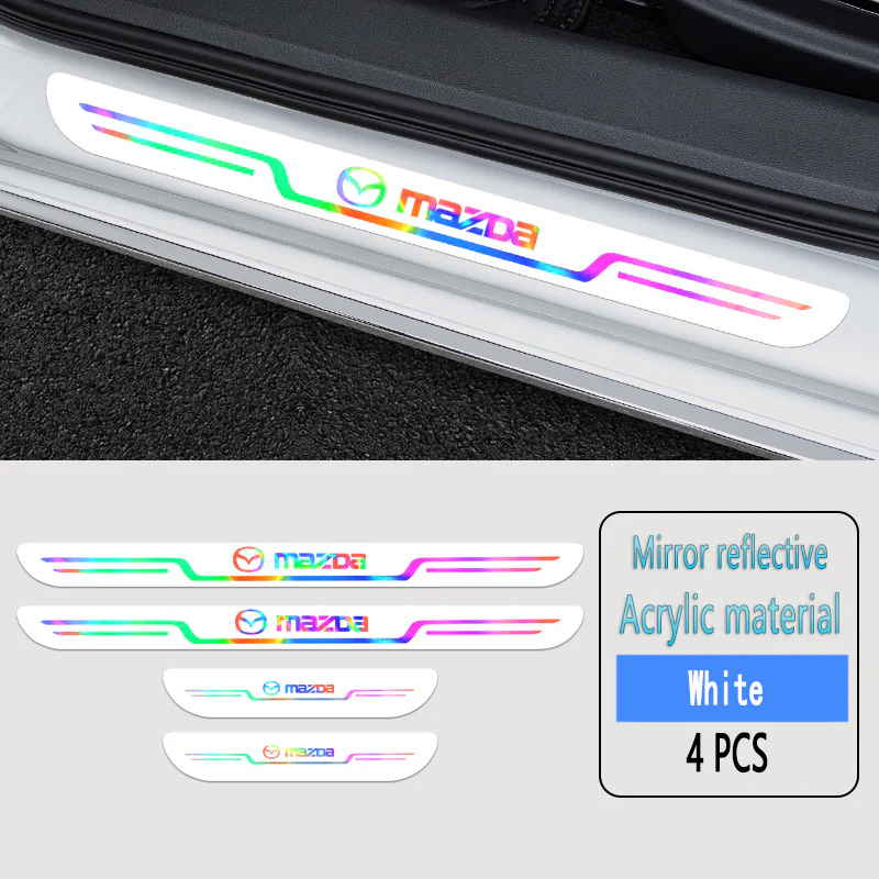 Acrylic Laser Car Anti-Fouling Door Sill Strips🎉4pcs🎉 - Image 61