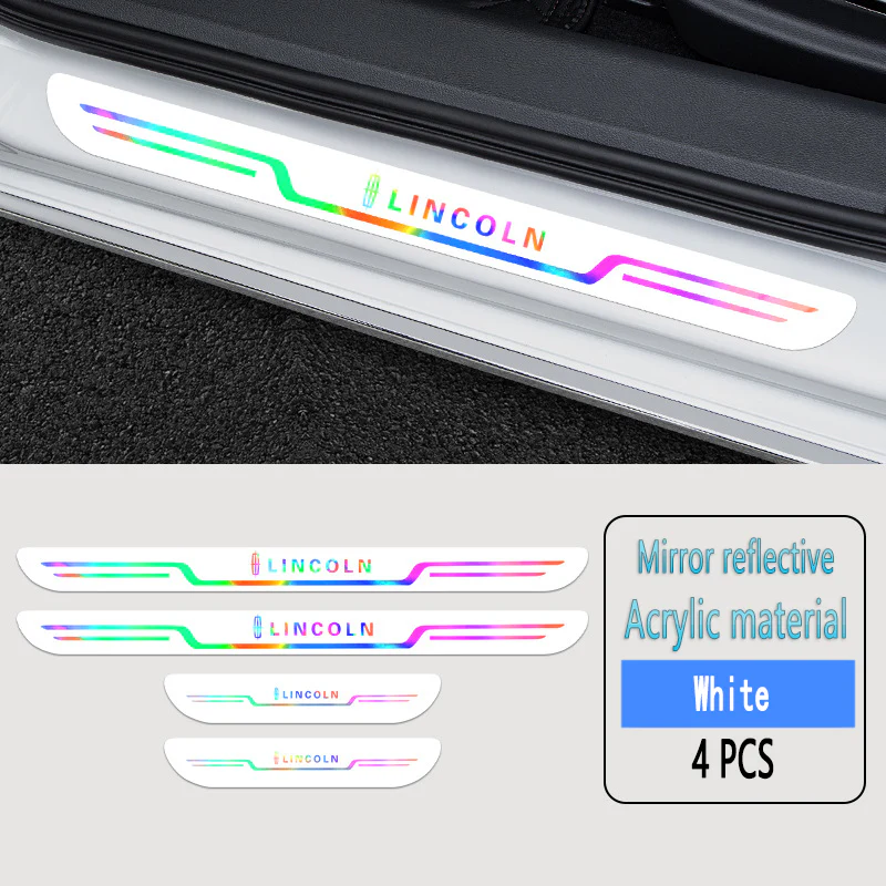 Acrylic Laser Car Anti-Fouling Door Sill Strips🎉4pcs🎉 - Image 62