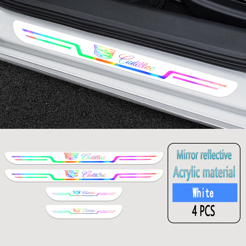 Acrylic Laser Car Anti-Fouling Door Sill Strips🎉4pcs🎉 - Image 64