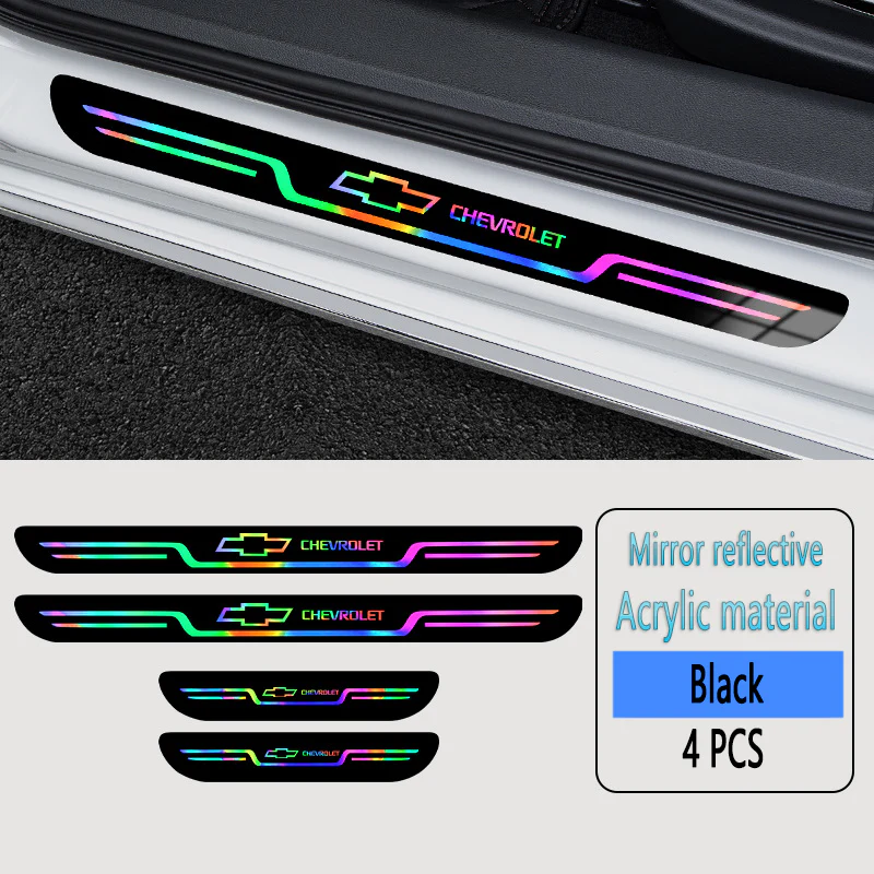Acrylic Laser Car Anti-Fouling Door Sill Strips🎉4pcs🎉 - Image 75
