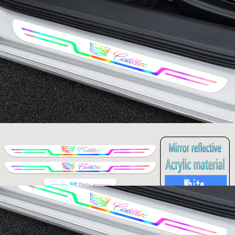 Acrylic Laser Car Anti-Fouling Door Sill Strips🎉4pcs🎉 - Image 8