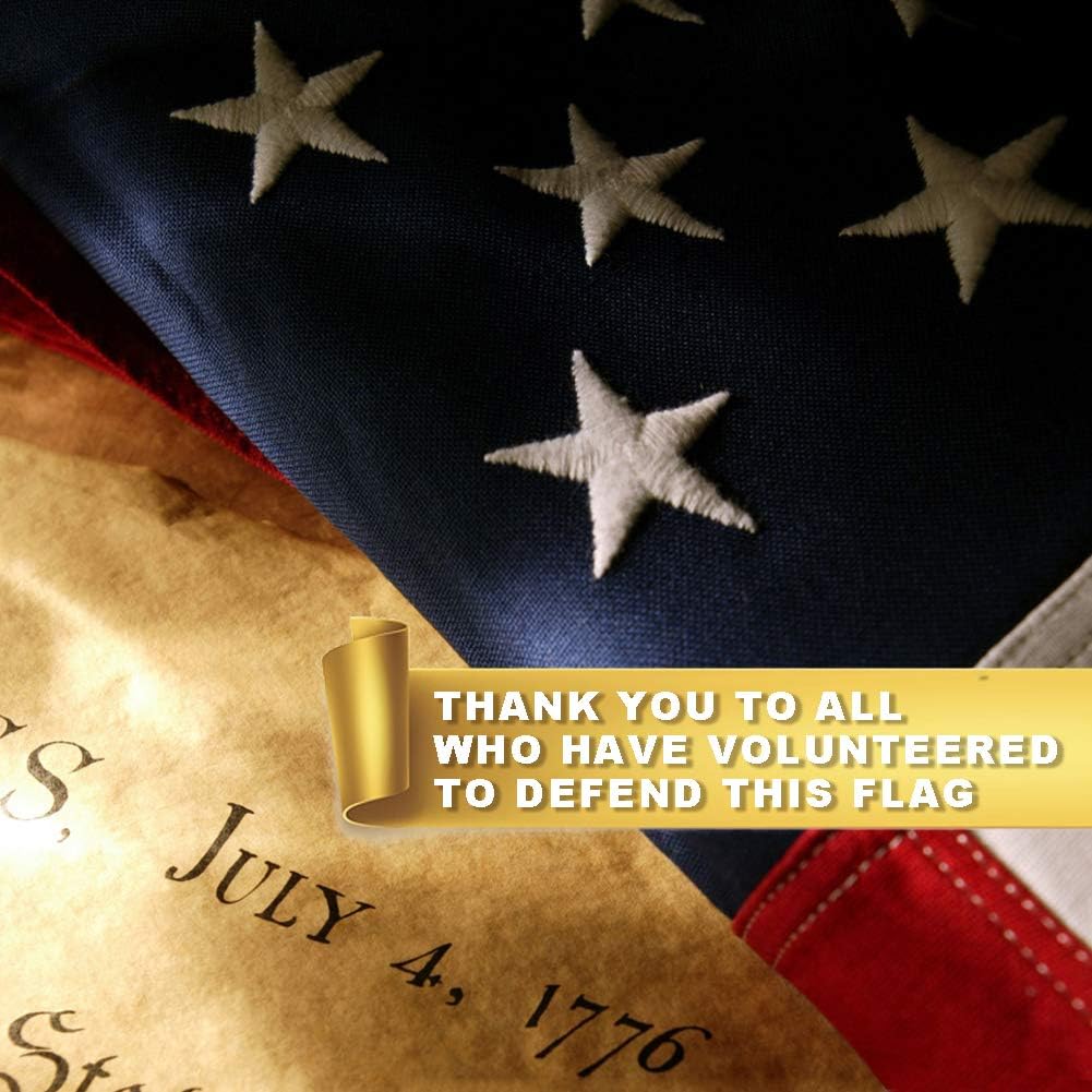Best Embroidered Stars American Flags - Image 4