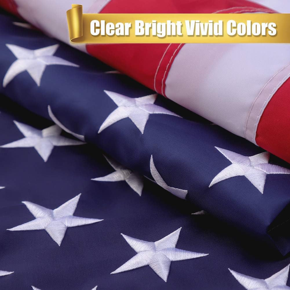 Best Embroidered Stars American Flags - Image 6
