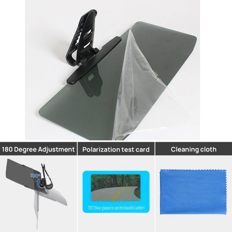 Car Sun Visor With Polarized Glare Protection - Image 8