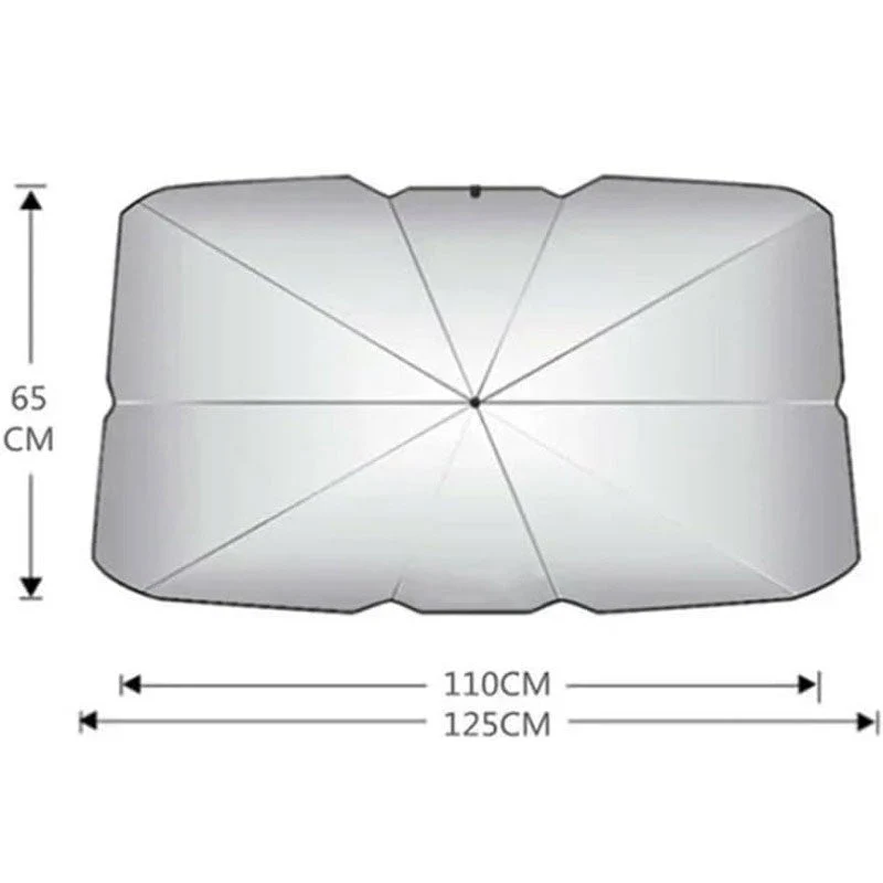 Car Windshield Sun Shade Umbrella - Image 7
