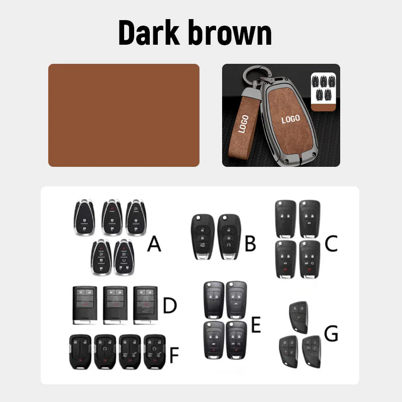【For Chevrolet】 - Genuine Leather Key Cover - Image 3
