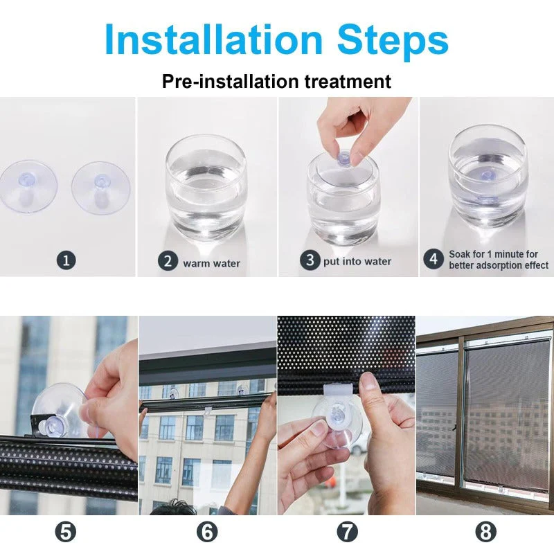 Drill-Free Suction Cup Blinds - Image 5