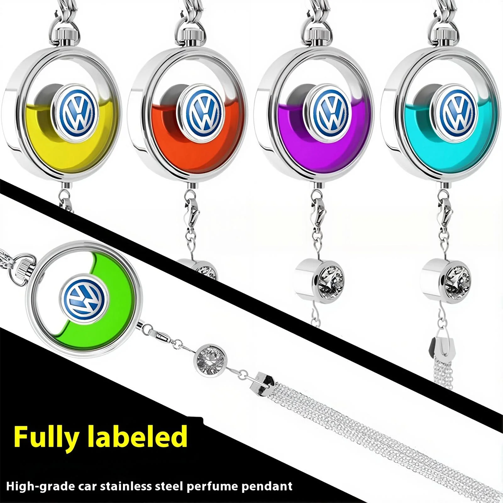 Elegant Car Logo Pendant Air Freshener – Aromatherapy Meets Automotive Style - Image 11