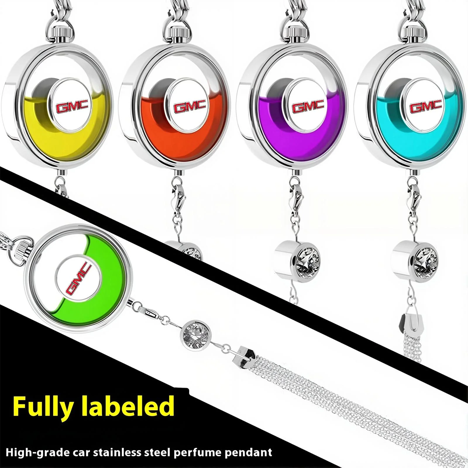 Elegant Car Logo Pendant Air Freshener – Aromatherapy Meets Automotive Style - Image 34