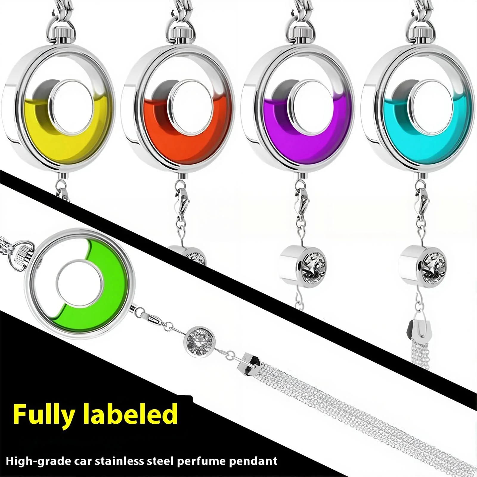 Elegant Car Logo Pendant Air Freshener – Aromatherapy Meets Automotive Style - Image 7