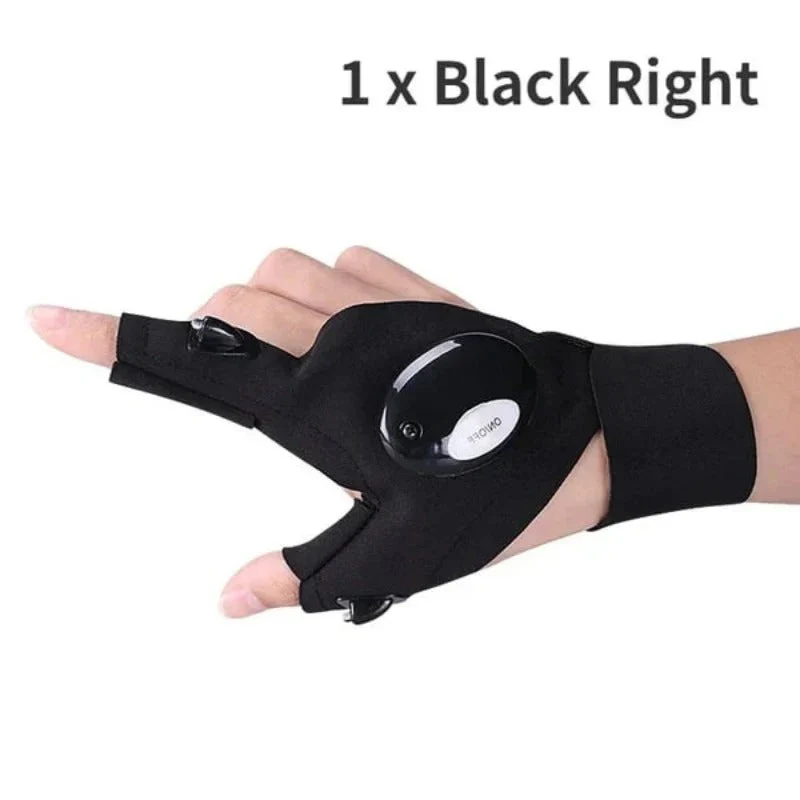 Hands-Free LED Flashlight Waterproof Gloves - Image 18