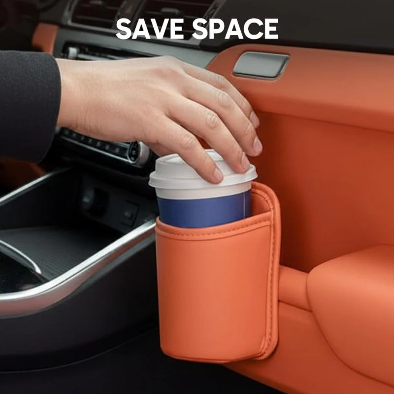 Leakproof Leather Car Organizer - Image 4