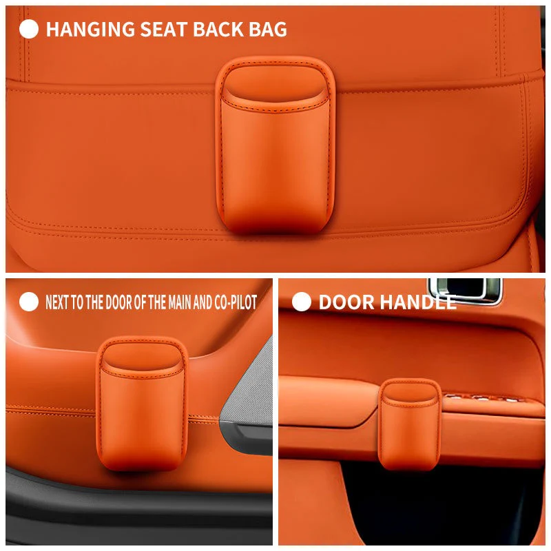Leakproof Leather Car Organizer - Image 6