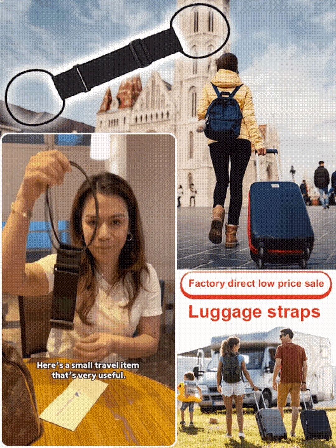 (BUY 1 GET 1 FREE)🔥Luggage packing straps| Upgrade your travel essentials today! 🌍 - Image 2
