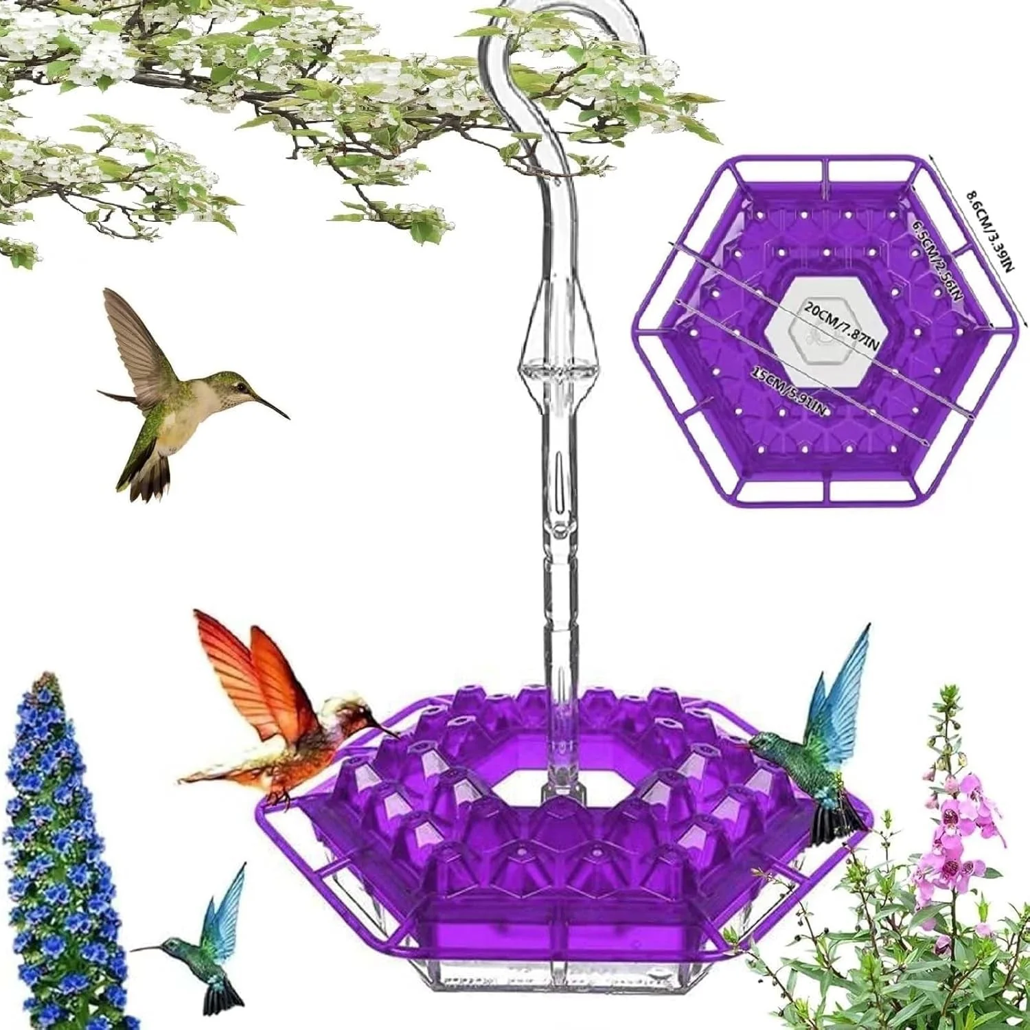 ✨Hummingbird Feeders for Outdoors Hanging - Image 11