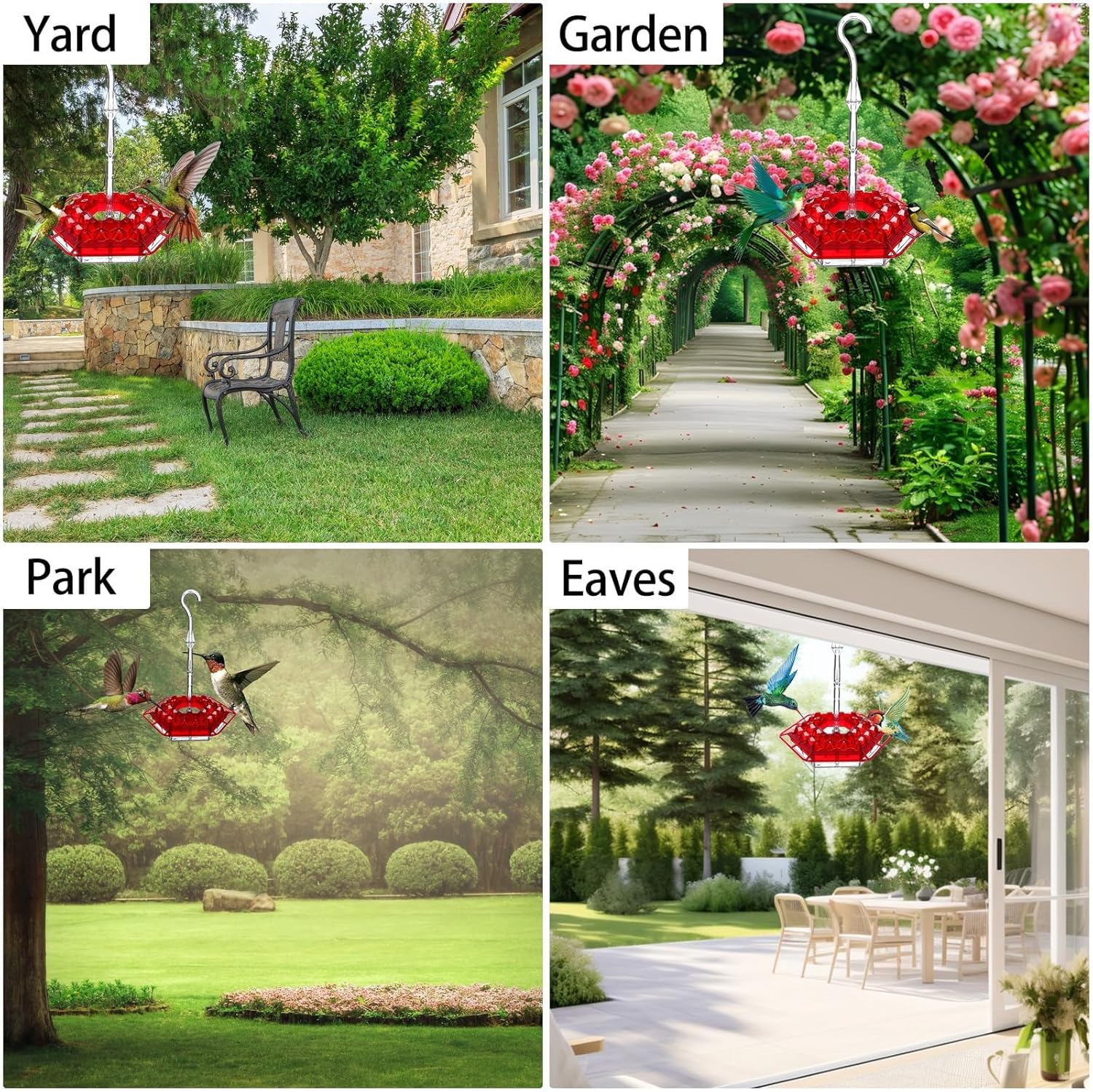 ✨Hummingbird Feeders for Outdoors Hanging - Image 6