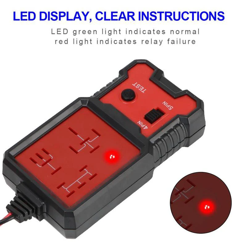 Portable Automotive Circuit Tester – Advanced Diagnostic Tool - Image 4