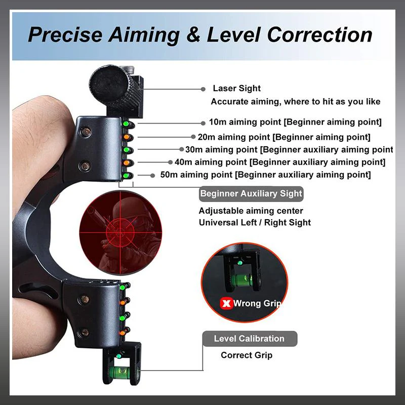 Professional resin Laser Slingshot - Image 3