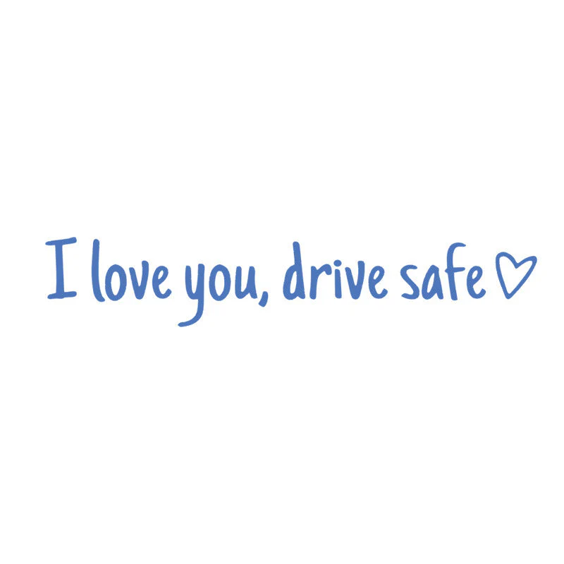 Rearview Mirror Vinyl Decal Reminder - Image 10