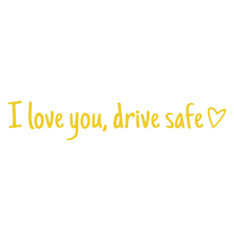 Rearview Mirror Vinyl Decal Reminder - Image 13