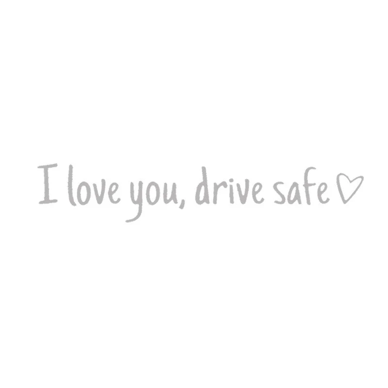 Rearview Mirror Vinyl Decal Reminder - Image 14