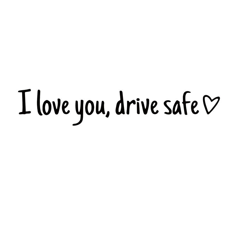 Rearview Mirror Vinyl Decal Reminder - Image 8