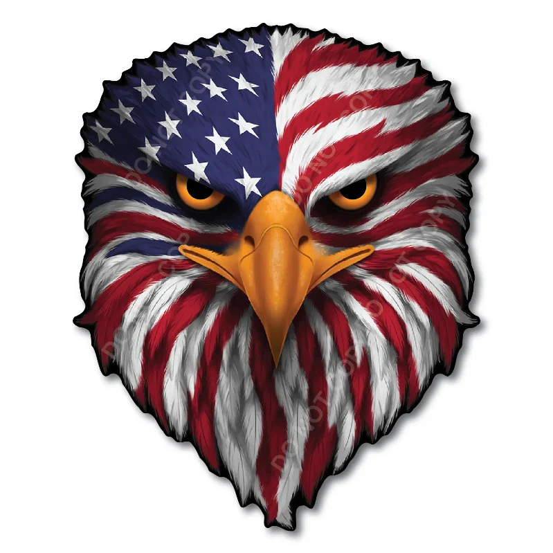 Reflective Eyes Eagle Decal - Image 21