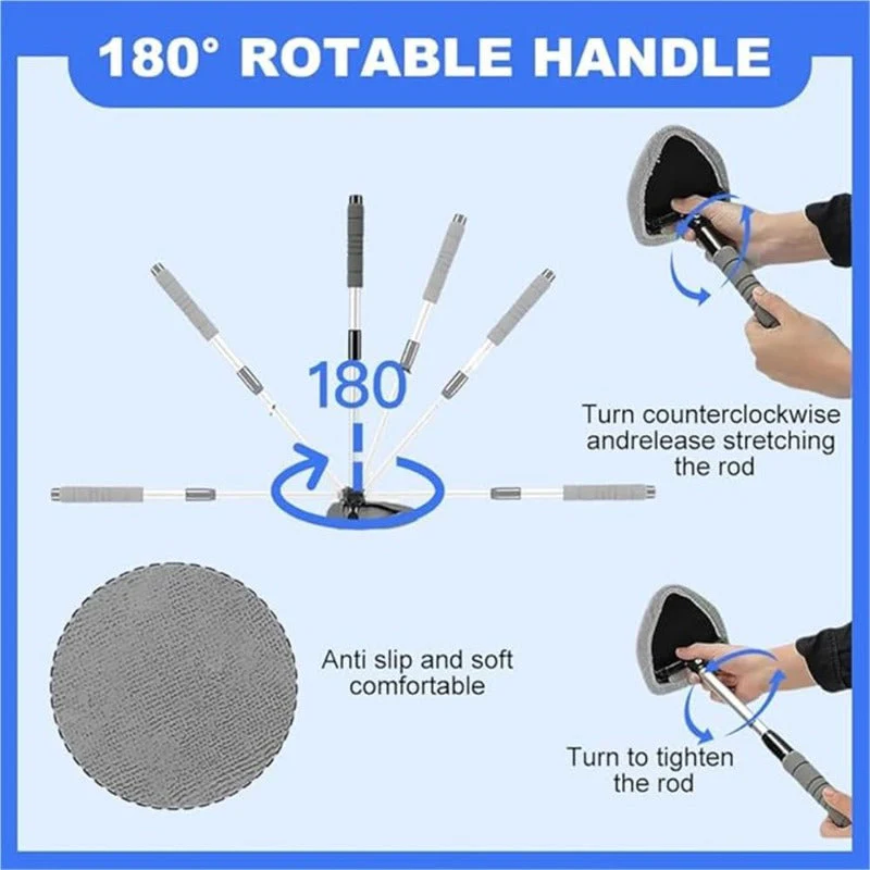 Rotating Microfiber Window Cleaner - Image 4