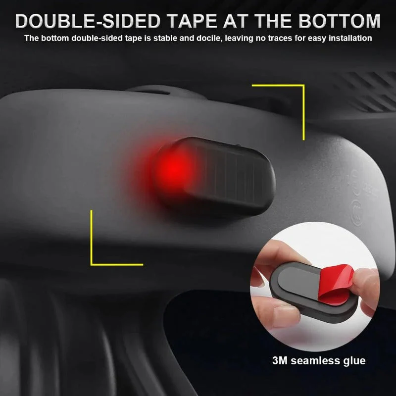 Solar-Powered Dummy Car Alarm Light - Image 12