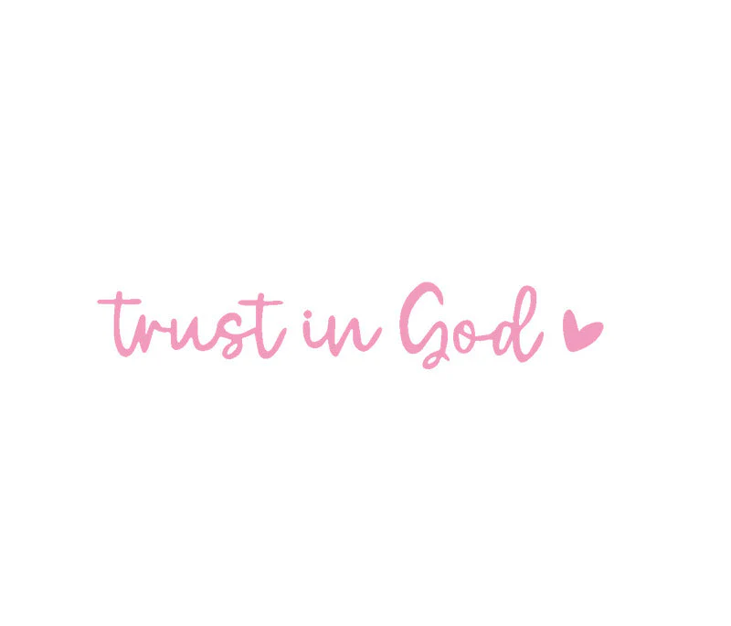 “Trust in God” Rear-View Mirror Decal - Image 9