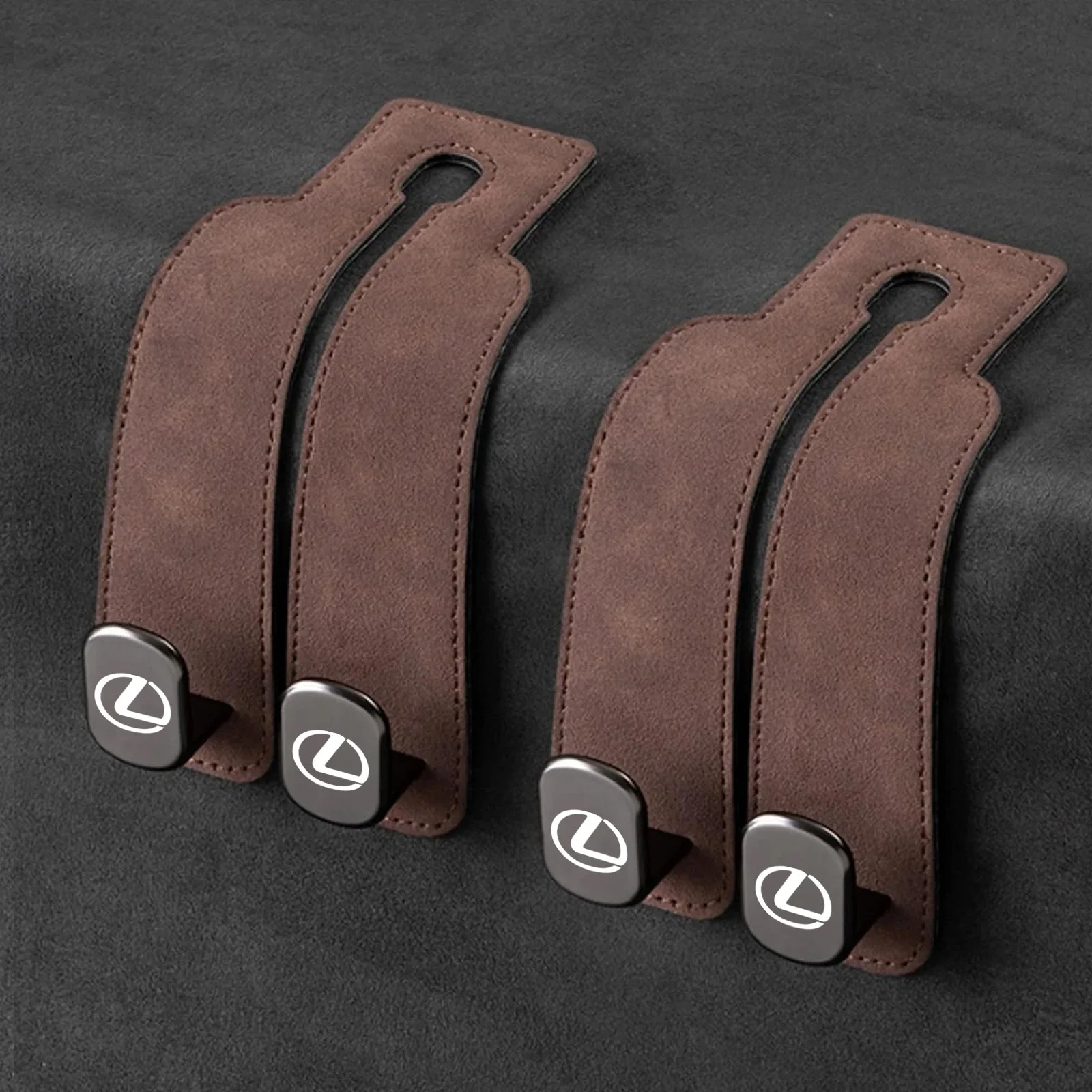 Eptchn Car Headrest Hooks for Purse - Image 79