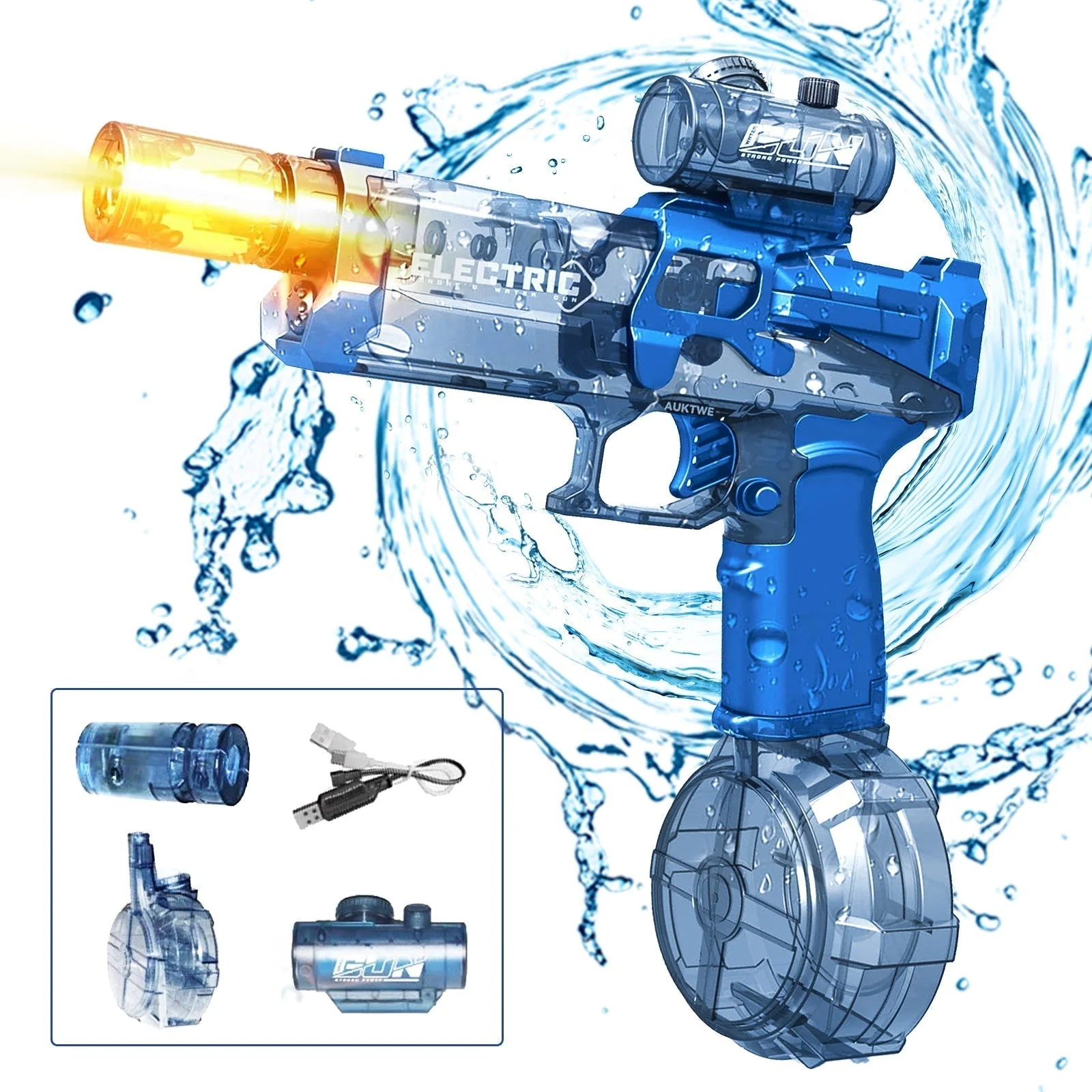 YoPoll High Capacity Pistol for Beach Swimming Toy - Image 2