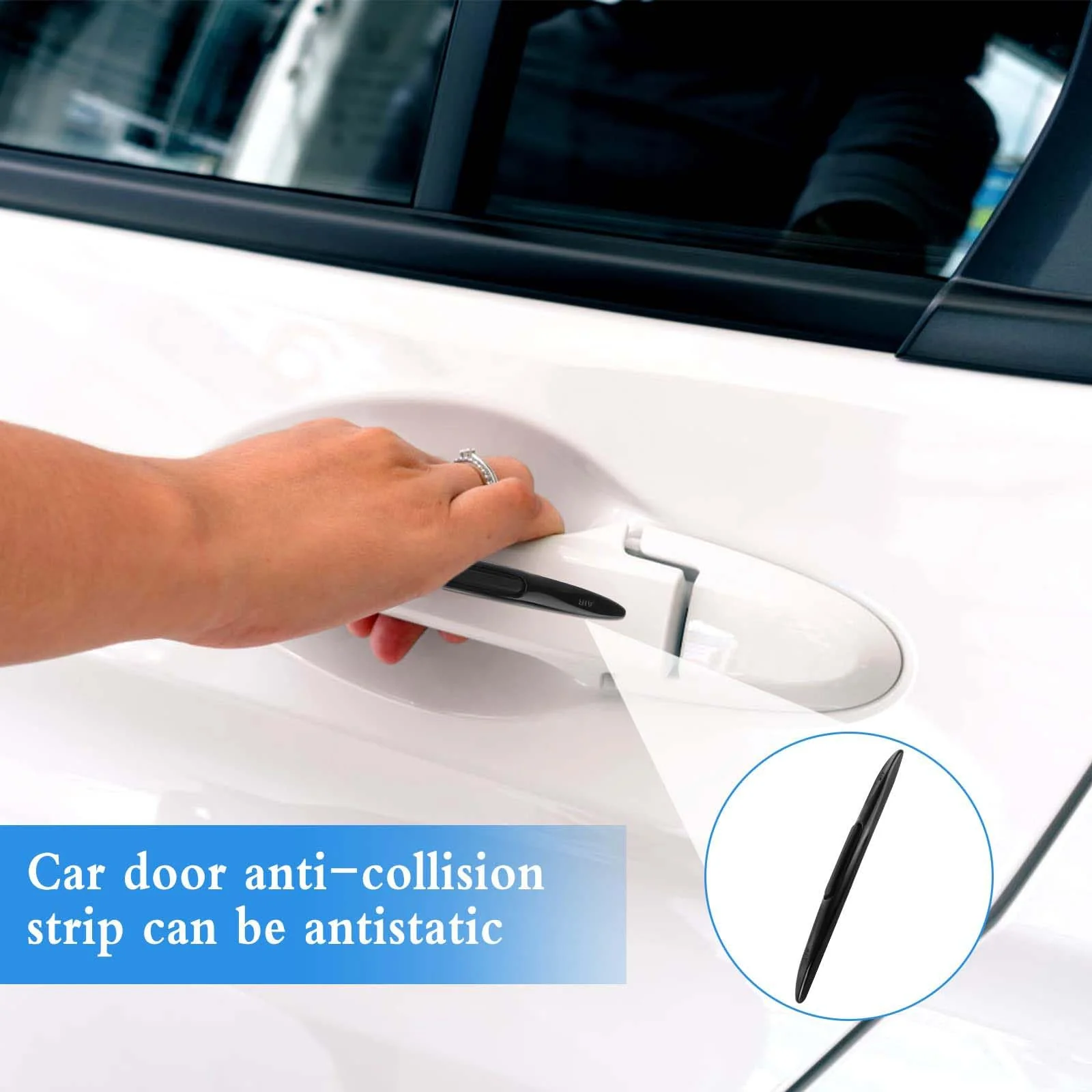 Universal Car Door Edge & Bumper Protector Strips – Invisible Anti-Collision Guard (4PCS) - Image 3